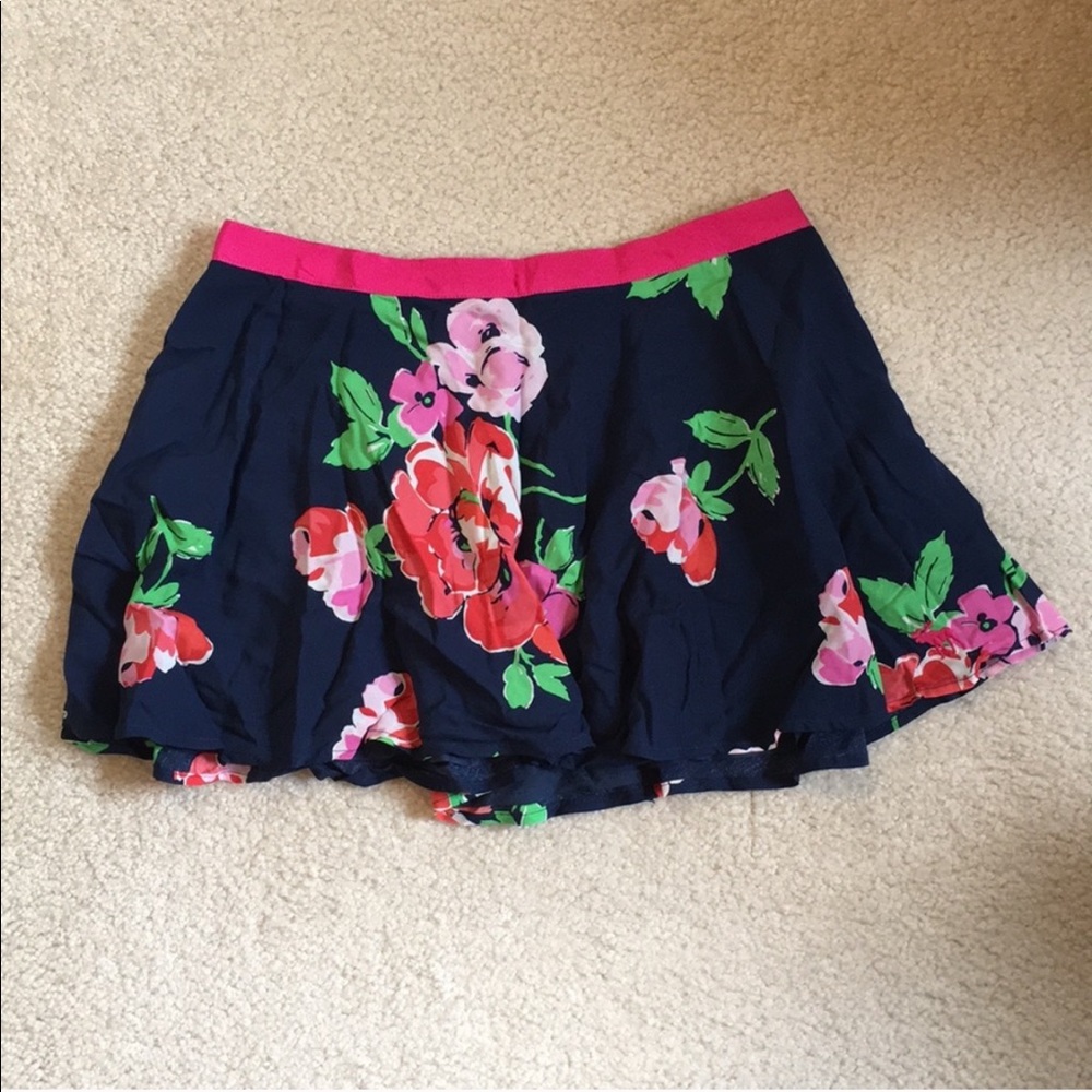 NWT Abercrombie floral skirt